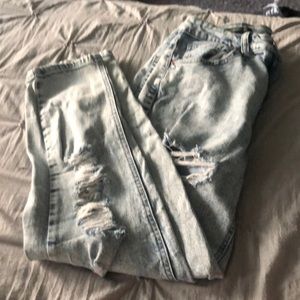 Target wild fable light denim jeans